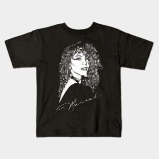 Mariah / 90s Vintage Aesthetic Design Kids T-Shirt